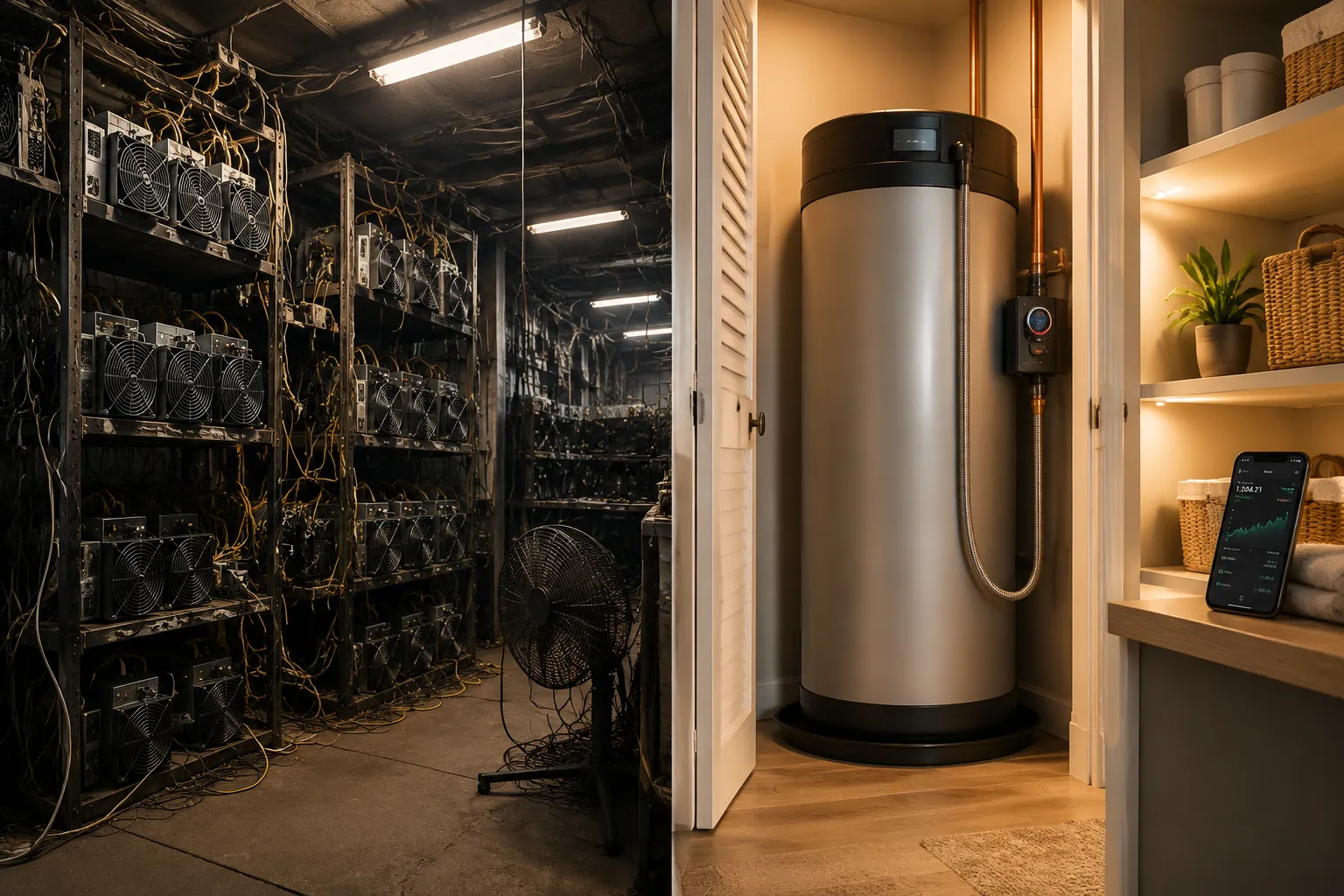 Mining Water Heater Making Noise or Running Hot Issues