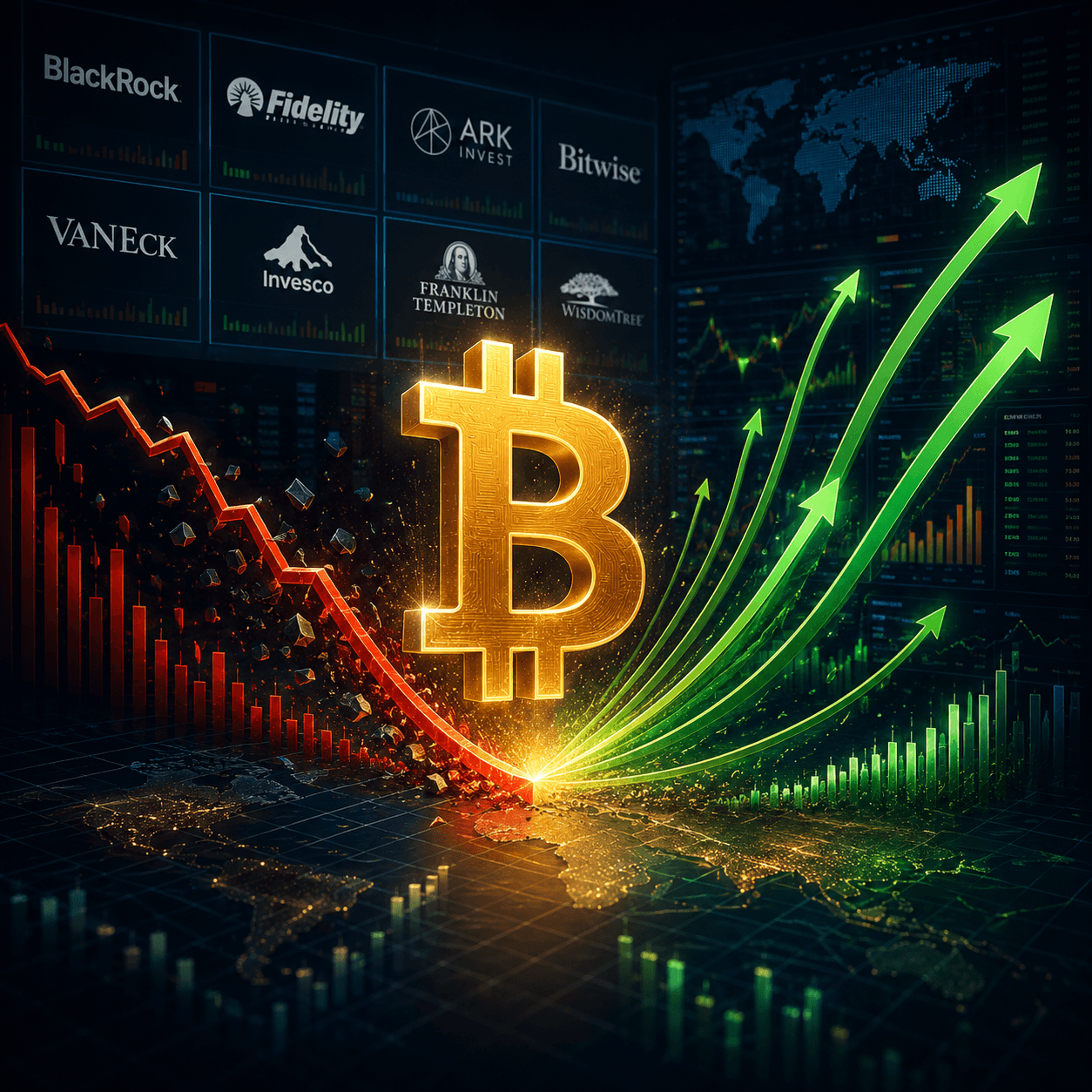 Crypto News: Bitcoin ETFs End 10 Day Outflow Streak