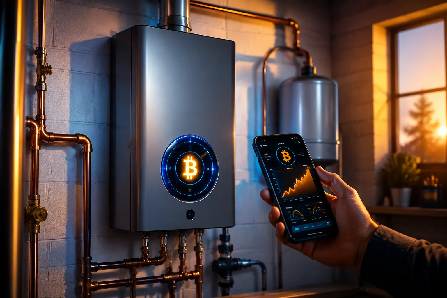 Cryptocurrency-Mining Water Heaters: The Latest Trend in Home Mining