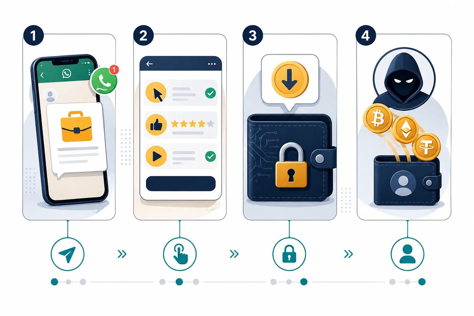 What Is a Fake Job Crypto Scam and How Does It Work