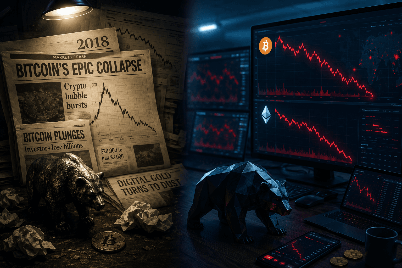 Why Do Crypto Prices Fall During Bear Markets